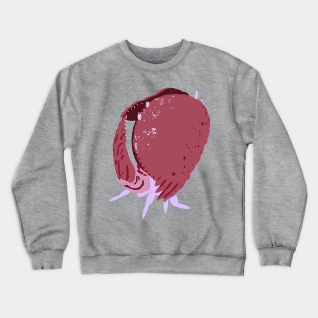 Red-Streaked Box Crab Crewneck Sweatshirt by stargatedalek